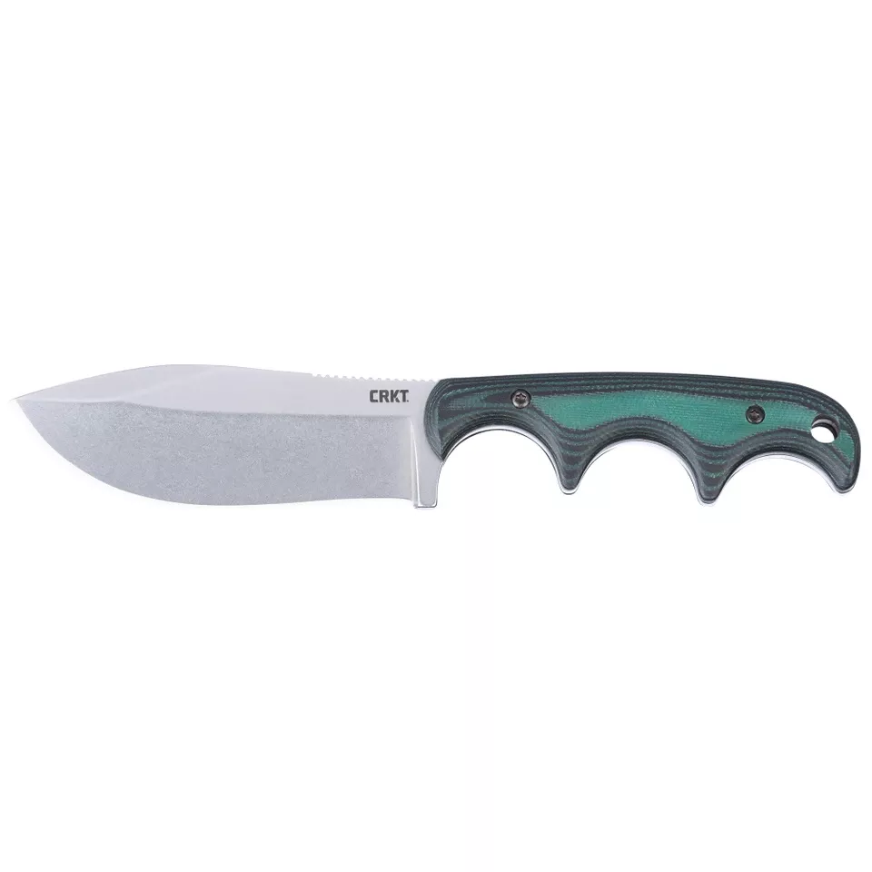 CRKT Minimalist Nessmuk 2.9" Green/Silver Knife