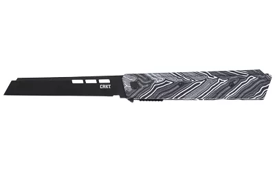 CRKT ZEPHYR 3.22″ PLAIN EDGE WHT/BLK