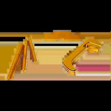 Cross Armory CRG5OKGD 3-Piece Kit Glock Gen5 17/19/26/34 Gold