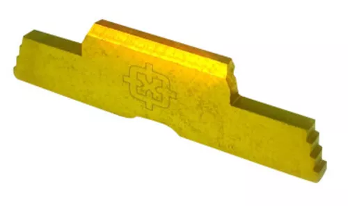 Cross Armory CRG5SLGD Slide LockExtended Compatible wGlock Gen15P80 Gold Steel UPC: 080101993623