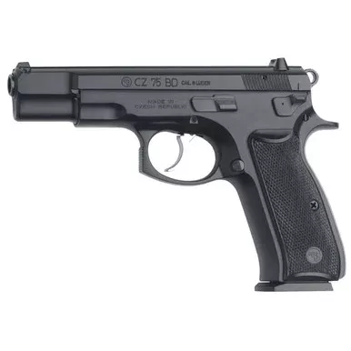 CZ 75 BD 9mm Luger Pistol 4.6″ Barrel 10+1 Round Black