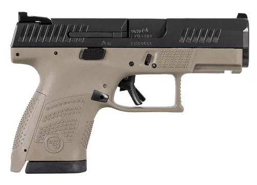 CZ P-10S 9MM 3.5" FDE 12RD