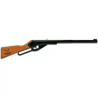 Daisy Buck 2105 .177 Caliber Lever Action Air Rifle Wood Stock