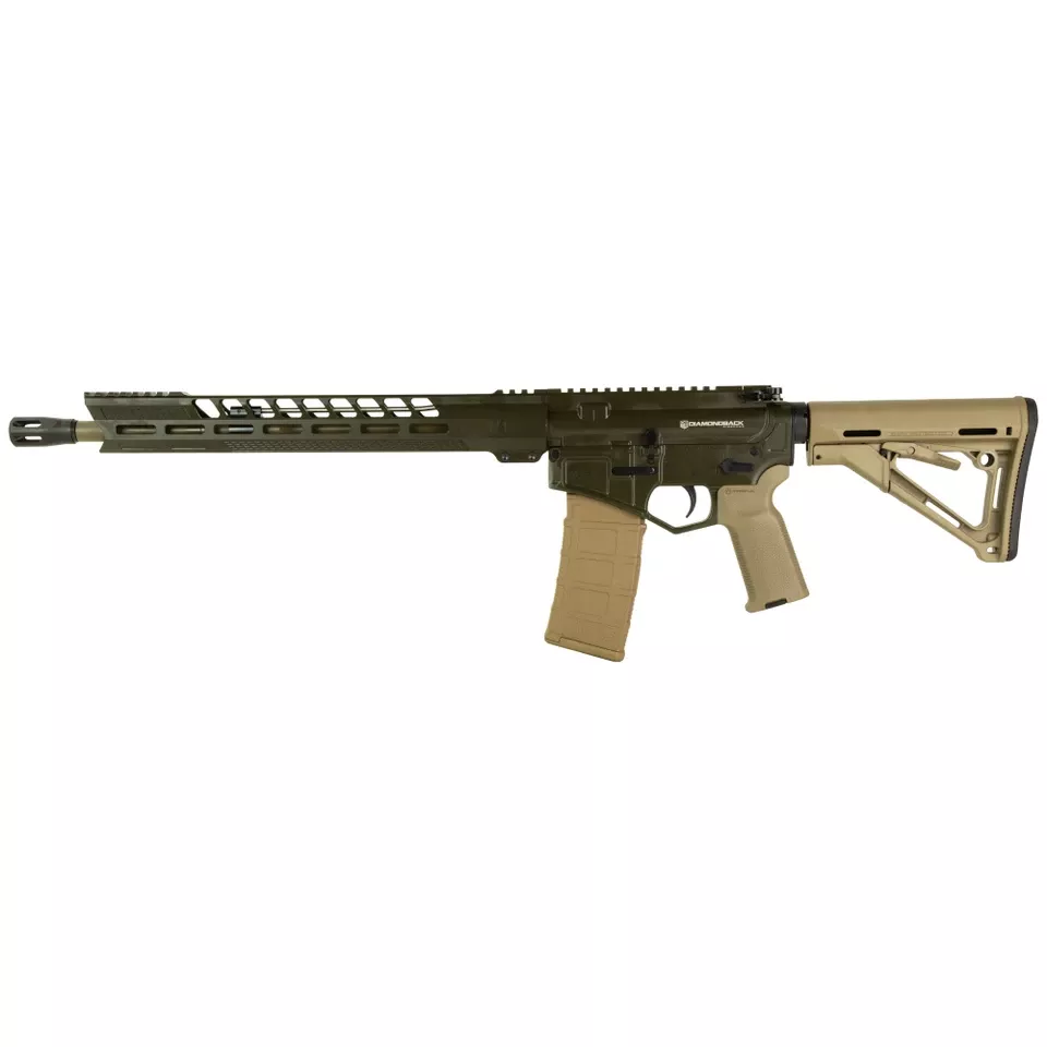 DBF DB15 5.56 Rifle 16" MLOK 30-Round ODG/FDE