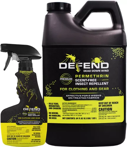 DDW DEFEND PREMETHRIN 76OZ – VALUE PACK CLOTHING SPRAY