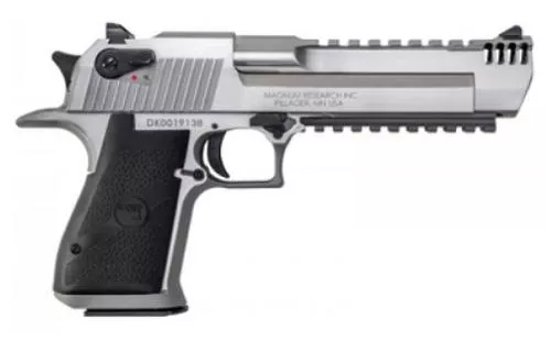 DE MK19 50AE 6" 7RD STS W/RAIL MB