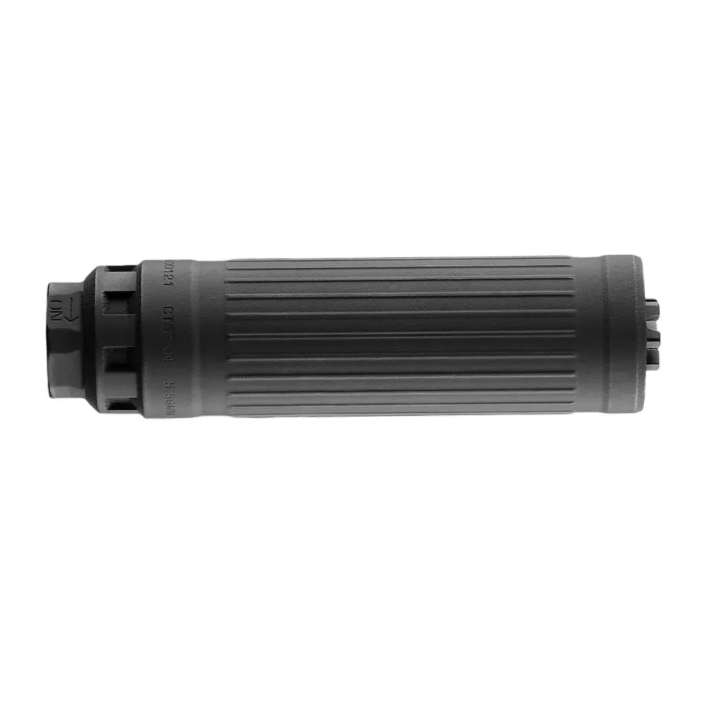 Dead Air Defense CT5P Patrol Suppressor 5.56 NATO/6mm ARC 5.49″ 5/8-24 Direct Thread Black