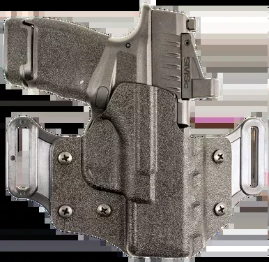DeSantis Veiled Partner OWB Holster Black Kydex Right Hand 4.25-5 Inch Barrel Springfield Prodigy