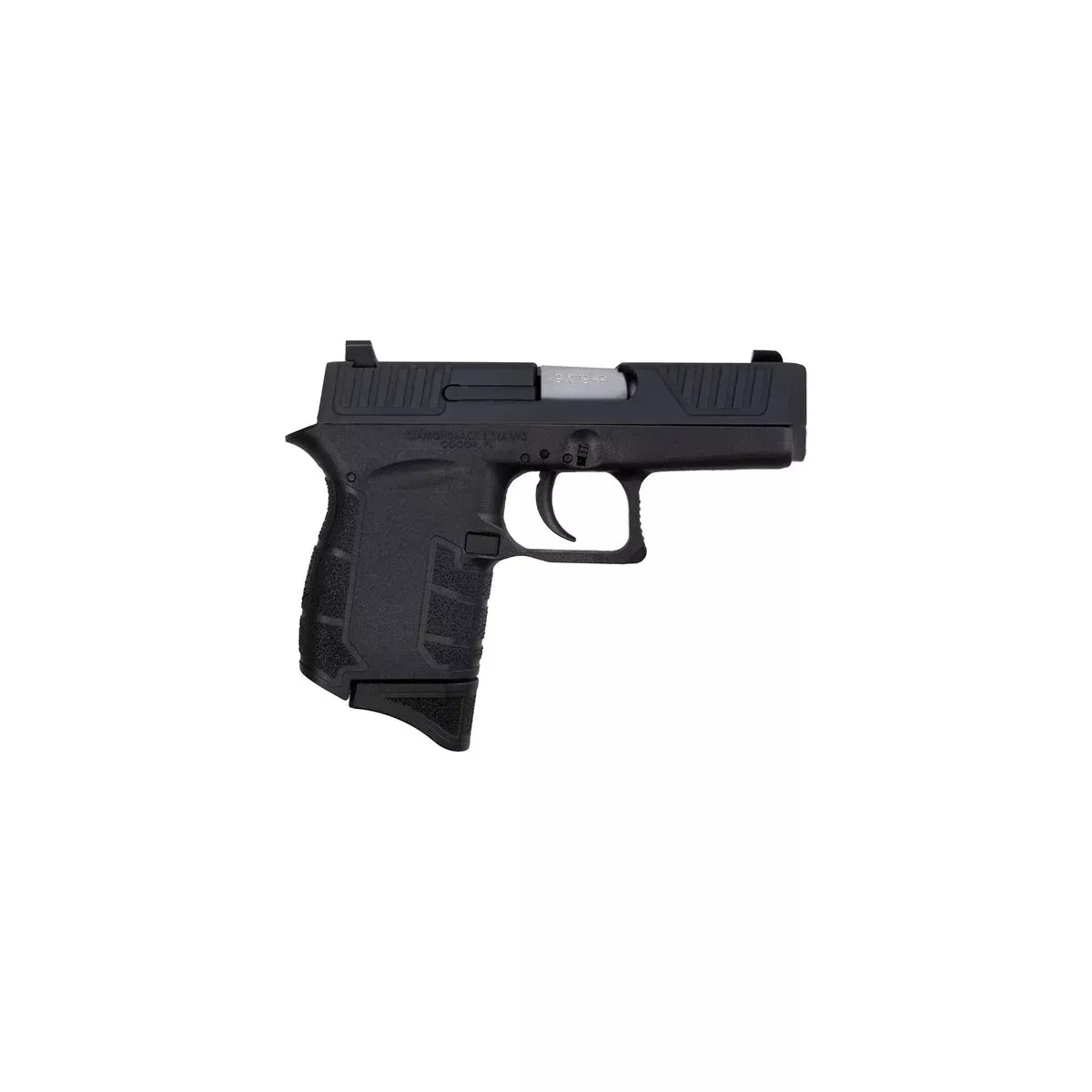 Diamondback DB9 Gen4 Handgun 9mm Luger 6rd Magazine(1) 3.1″ Stainless Steel Barrel Black Frame