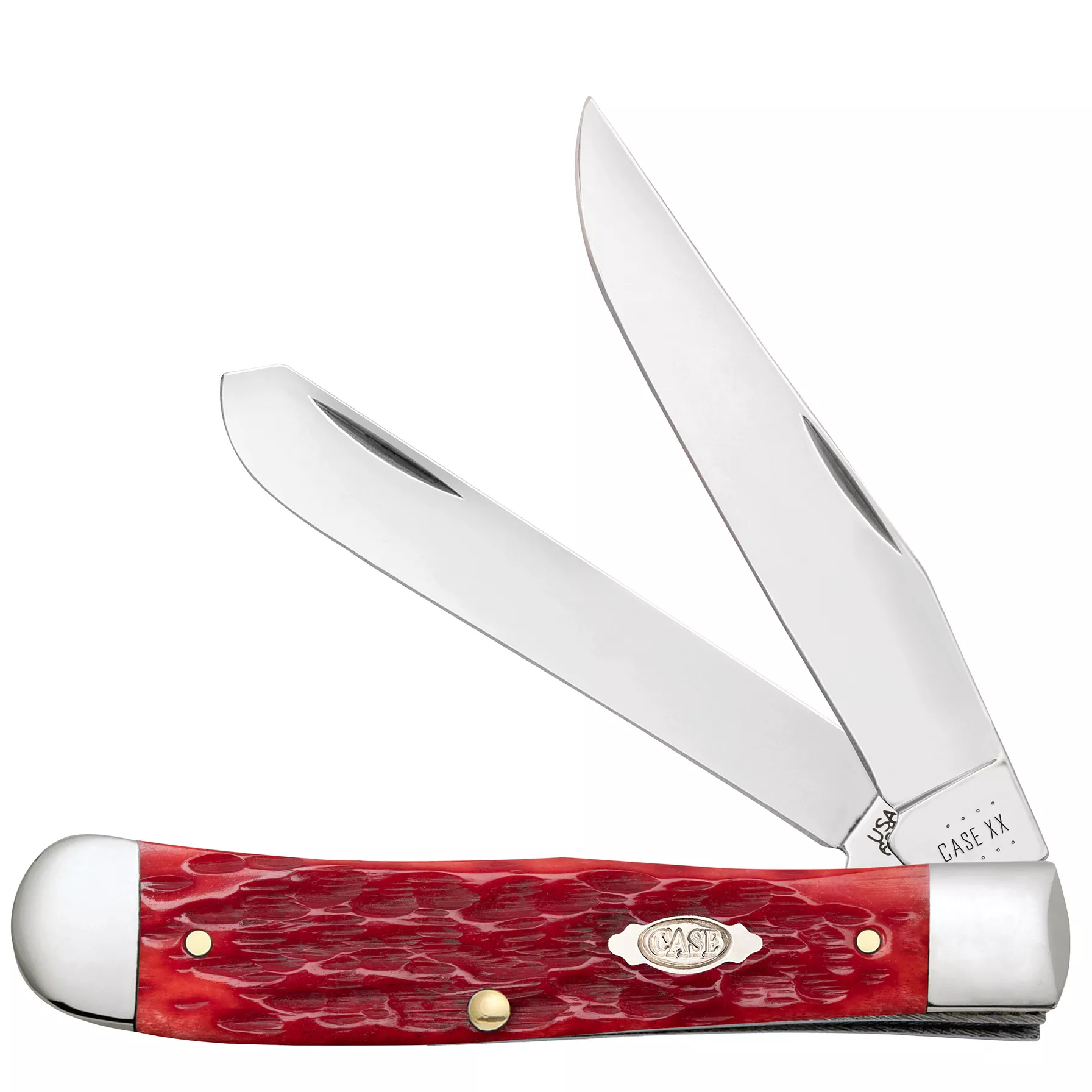 Dk Red Bone Trapper W/clip
