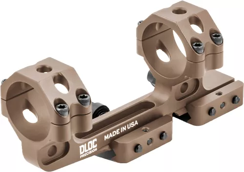 DLOC PRECISION CANTILEVER QD – SCOPE MOUNT 34MM TAN 1.63″