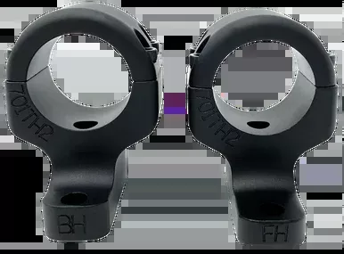 DNZ 701H2 Game Reaper 2-Piece Scope Mount 1″ Rings Matte Black