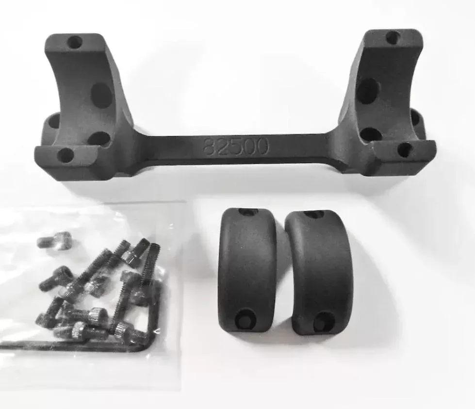 DNZ Game Reaper Browning Rifle Scope All Bar & L/R BLR Receiver Mount 30mm High - Black