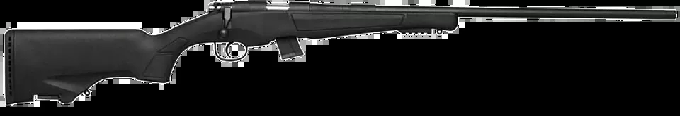Escort HE22LR1802BK .22 LR Rifle, 18" Threaded Barrel, Black Synthetic Stock, 10+1
