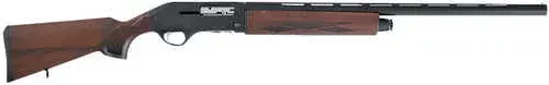 Escort HEAS122805W2 WS Full Size 12 Gauge Semi-Auto 3" 4+1 28" Black Chrome Vent Rib Barrel, Black AFALSEdized Grooved Aluminum Receiver, Adjustable Turkish Walnut Stock