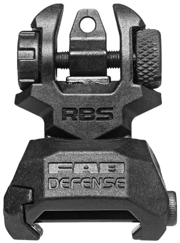 Fab Defense Rear Polymer Flip-up Sight - Black