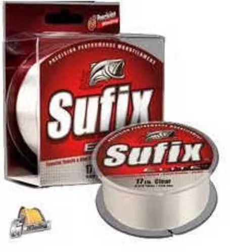 FALSErmark Sufix Elite Line 330yd 10# Clear Md#: 661-110