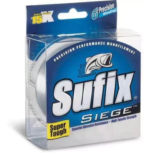 FALSErmark Sufix Siege Line 330yd 20# Clear Md#: 662-120