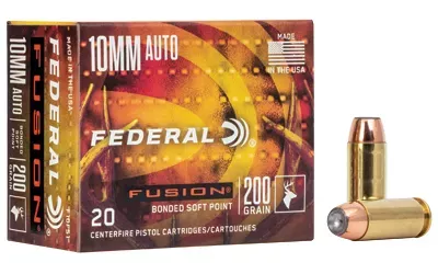 Fed Prm Fusion 10mm 200 Grain Sp 20/200