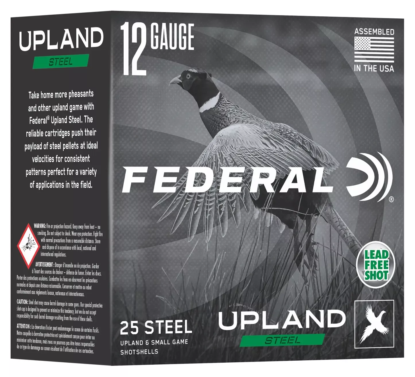 Fed USH124 Uplnd Stl 12 2.75 1-1/8 25/10