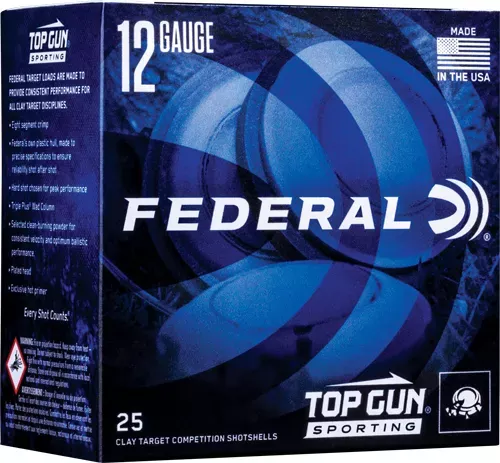 Federal 12ga 2.75″ 1-1/8OZ – #8 1145FPS 250RD Case Lot