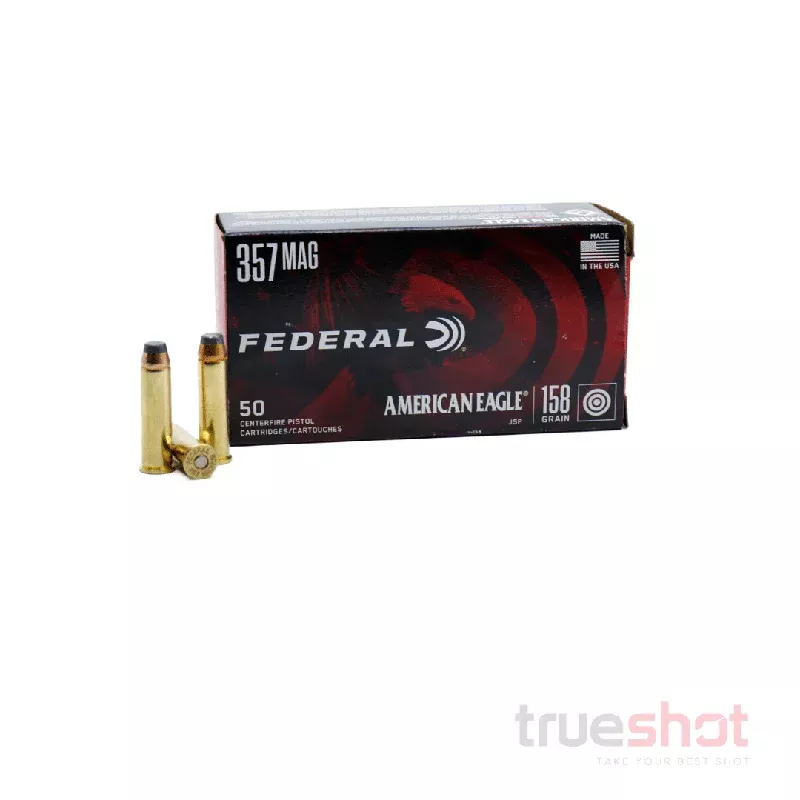 Federal – American Eagle – 357 Mag – 158 Grain – JSP