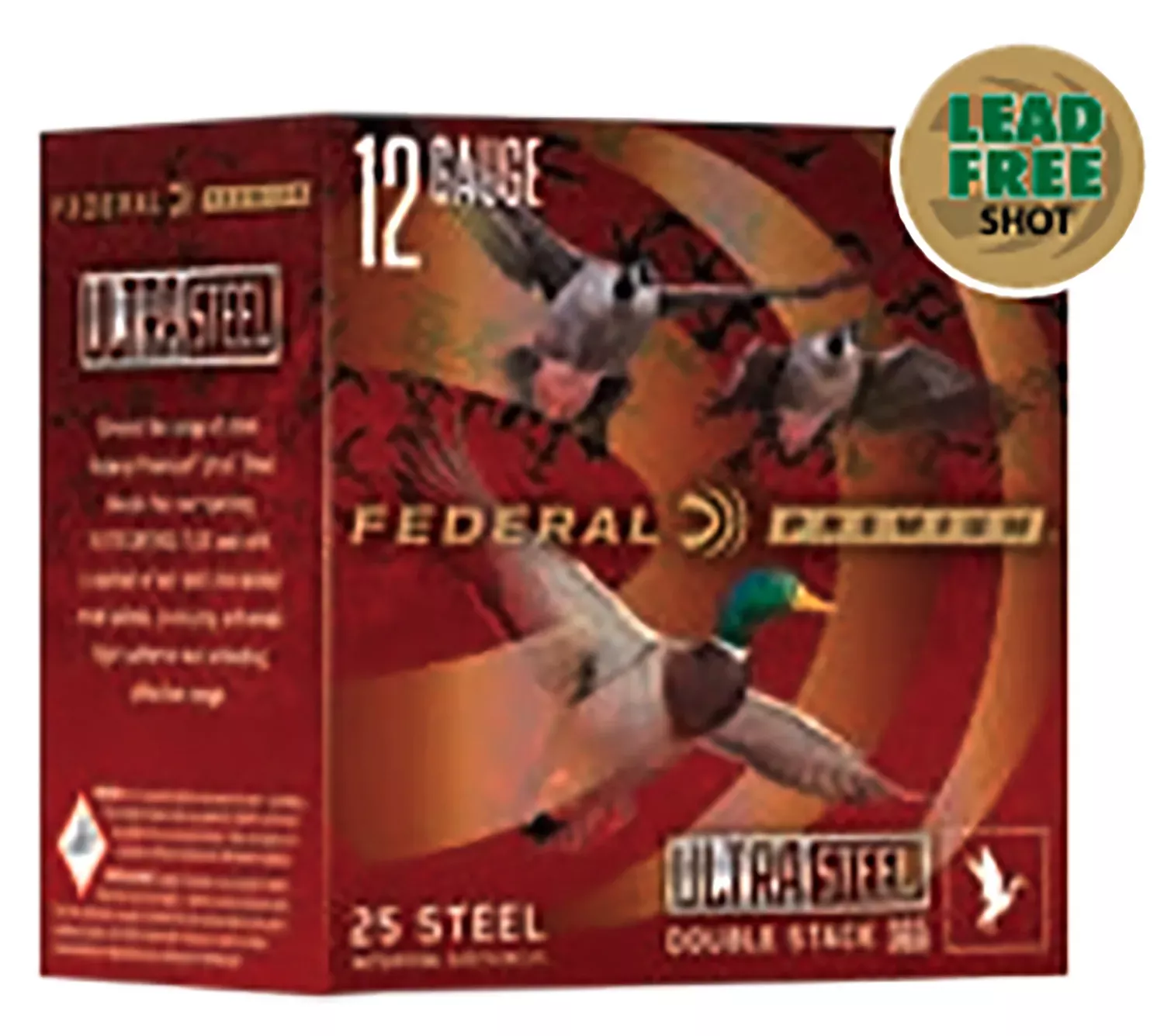 Federal Ammunition 20 Gauge Steel shot, 25-Round Box