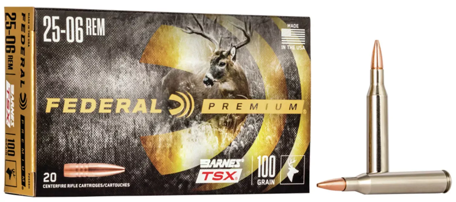 Federal Ammunition .25-06 Remington 100 gr, 20-Round Box