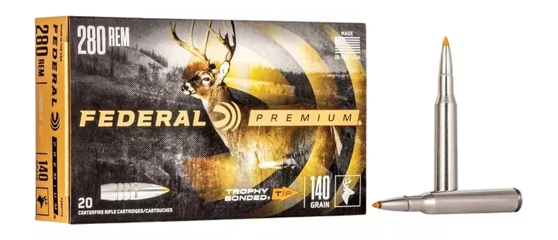 Federal Ammunition .280 Remington 140 gr, 20-Round Box