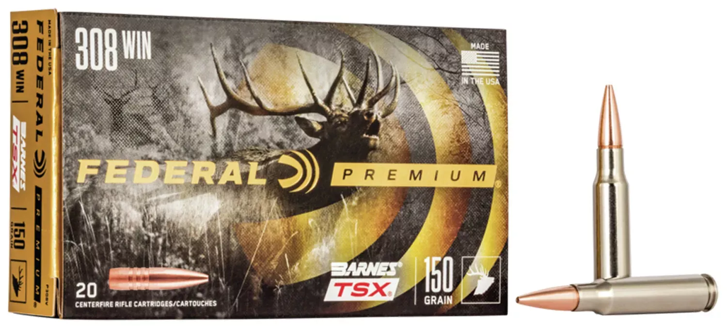 Federal Ammunition .308 / 7.62 NATO 150 gr, 20-Round Box