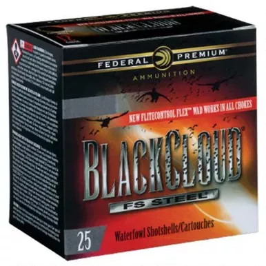 Federal Black Cloud 12ga 3″, #2, 1-1/4oz, Box of 25