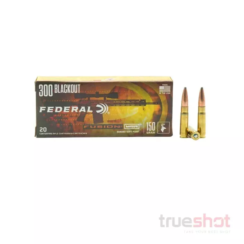 Federal – Fusion – 300 Blackout – 150 Grain – SP
