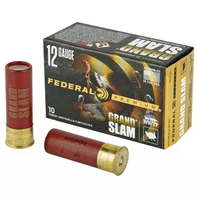 Federal Grand Slam 12 Gauge Ammo 2-3/4″ 1-1/2 oz Box of 10