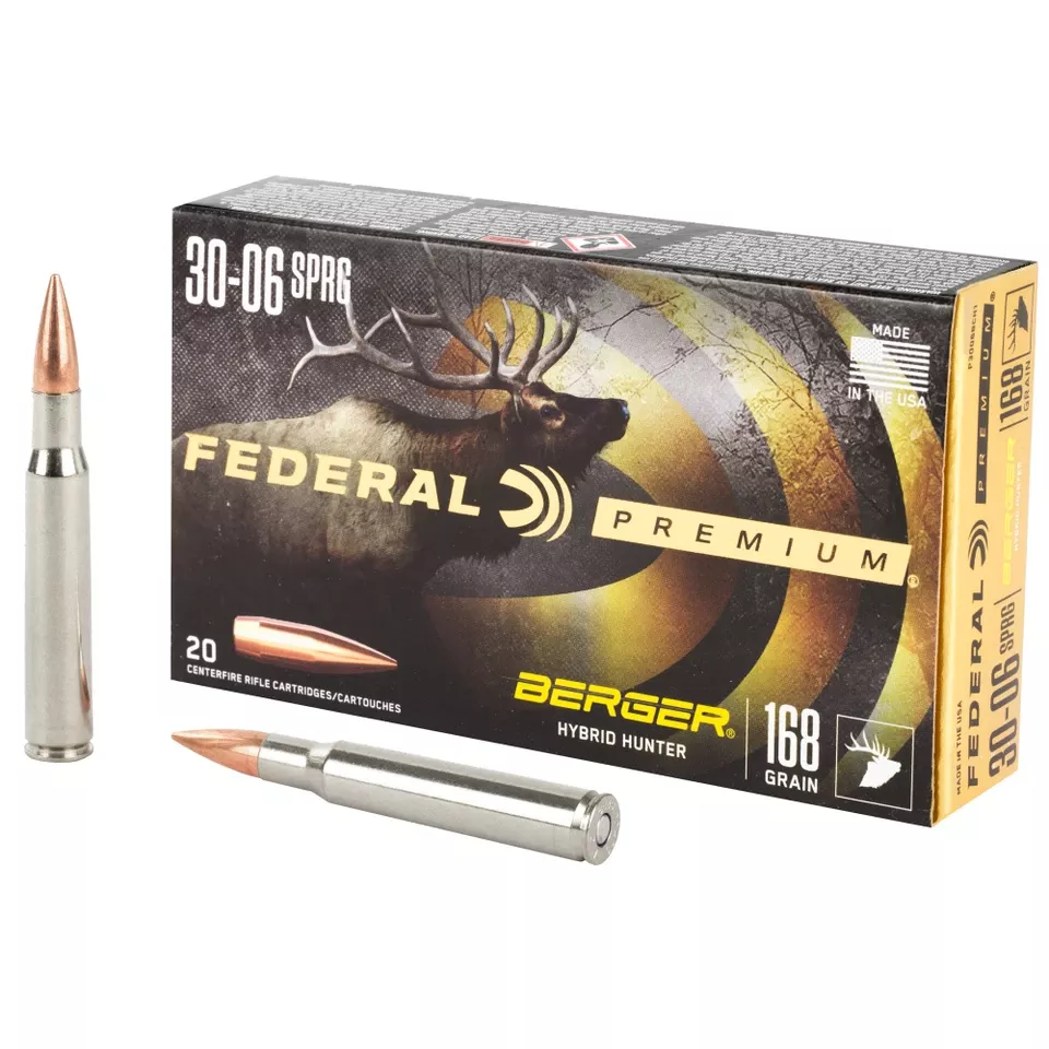 Federal Premium 3006 168GR Hybrid Hunter 20/200