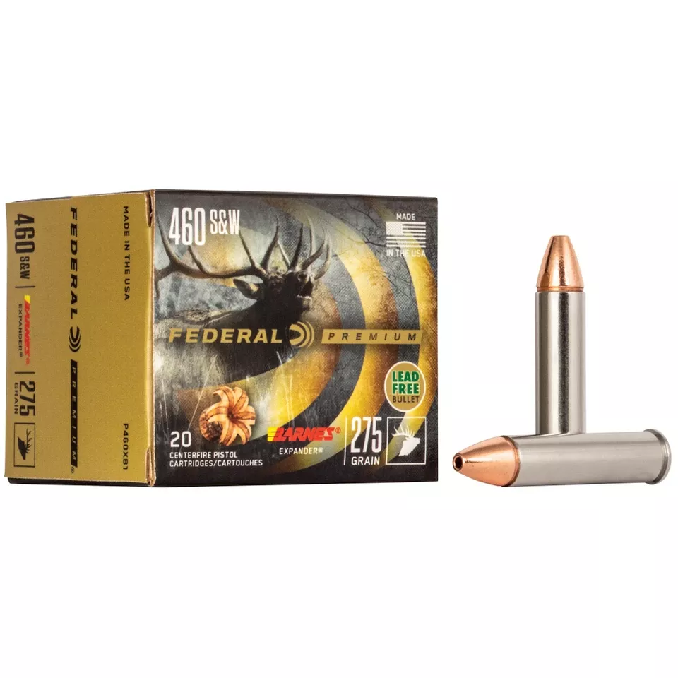 Federal Premium 460 S&W 275 Grain Barnes Expander 20/200