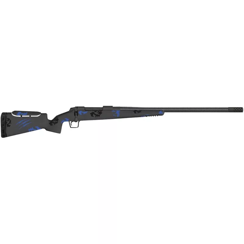 Fierce Firearms Carbon Rival FP 7mm PRC Bolt Action Rifle, Battle Blue Camo – FCRFP7PRC24BBL