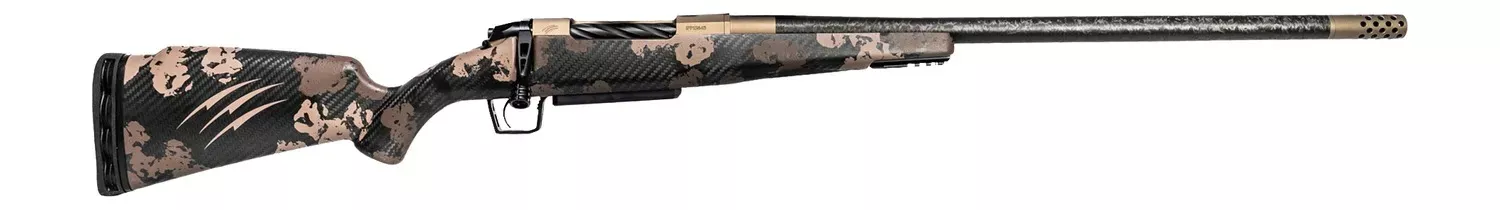Fierce Firearms ROGTCX65PRC20BRS CT Rogue XP 6.5 PRC 3+1 20″ Smoked Bronze Cerakote Titanium Receiver Sonora Ambush Camo Right Hand