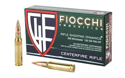 Fiocchi 308WIN 150 Grain Fmjbt 20/200