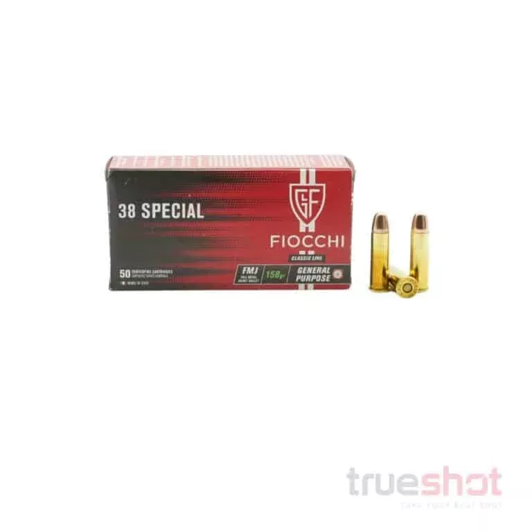 Fiocchi – 38 Special – 158 Grain – FMJ