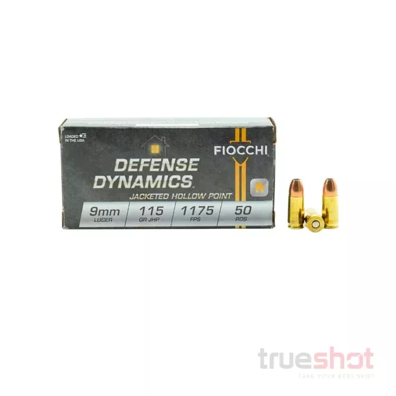 Fiocchi – 9mm – 115 Grain – JHP