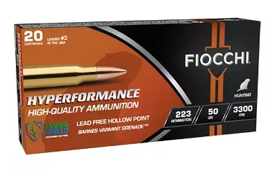 Fiocchi Hypr 223REM 50 Grain Hp 20/200