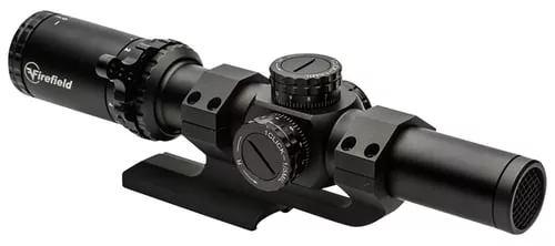 Firefield RapidStrike AR-15 Rifle Scope 1-6x24mm SFP Illum. Circle Dot 30mm Tube - Matte