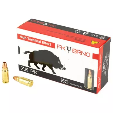 FK Brno 7.5FK Ammo 95 Grain Copper Hollow Point Box of 50