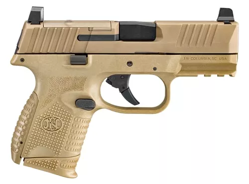 FN 509 COMPACT MRD 9MM 3.7" 15RD FDE
