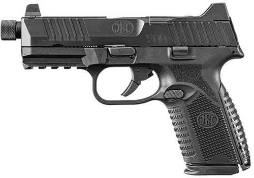 FN America FN 509 Midsize Tactical Double Action Only Semi-Auto Pistol 9mm Luger 4.5" Threaded Barrel (2)-10Rd Magazines Suppressor-Height 3-Dot Night Sights Polymer Grips Flat Dark Earth Applied Finish