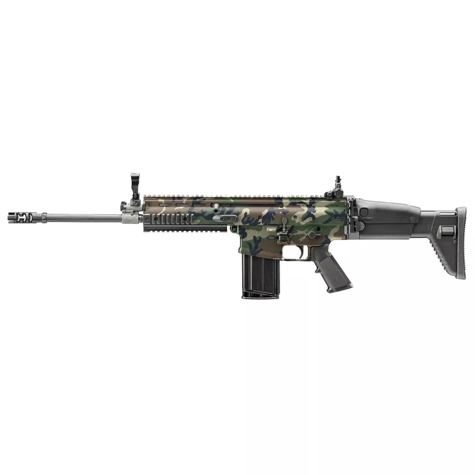 FN SCAR 17S NRCH 7.62mm 16.25" Barrel Woodland 20-Round Capacity