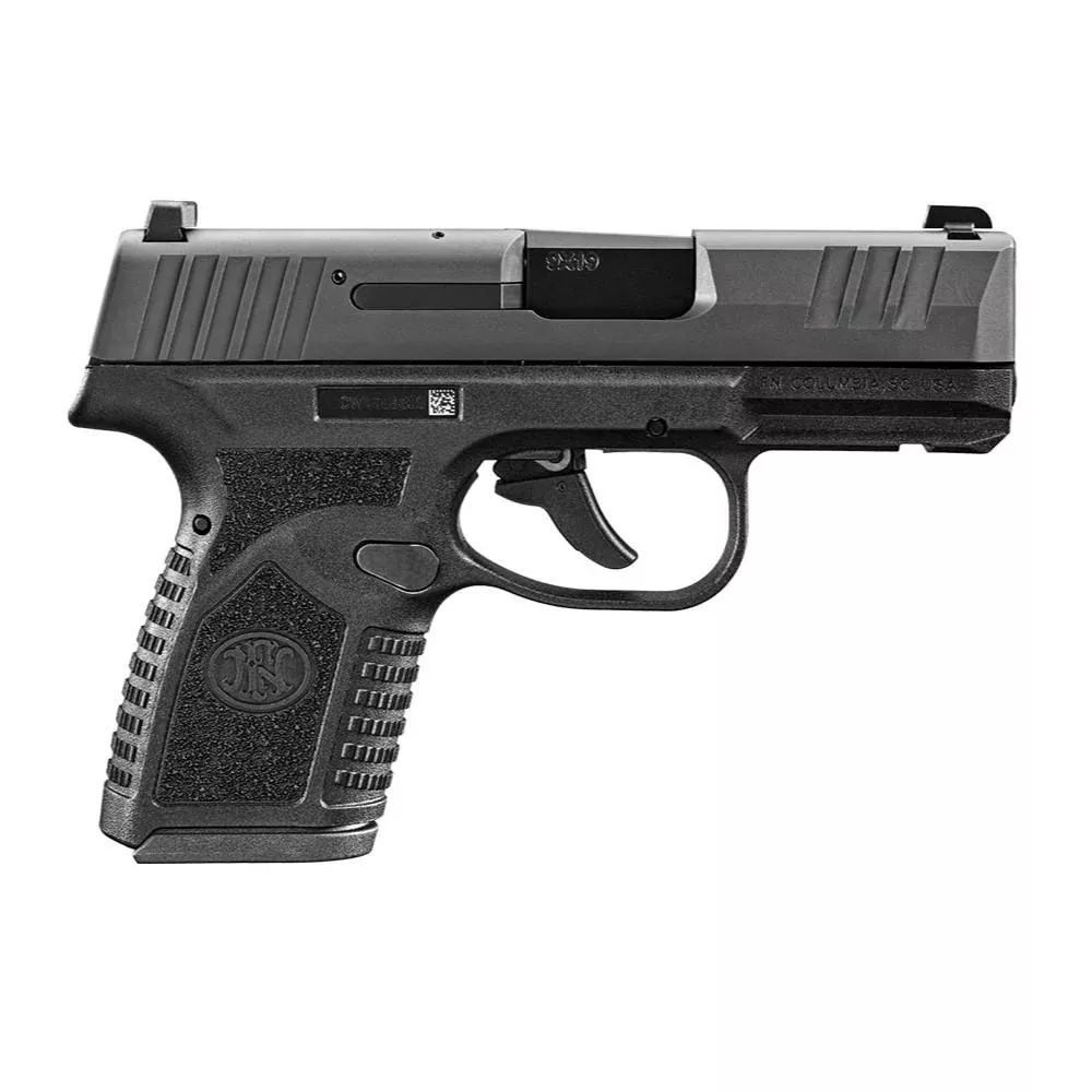FN USA Reflex Handgun 9mm Luger 11rd & 15rd Magazines (2) 3.3″ Barrel Black Night Sights NMS