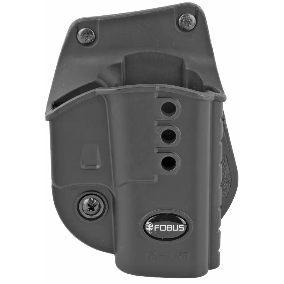 FOBUS GL43ND Paddle Holster for Glock 43 Right Hand Black