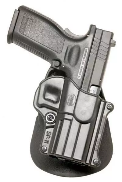 Fobus Standard Paddle Holster for Springfield XD Black Right Hand