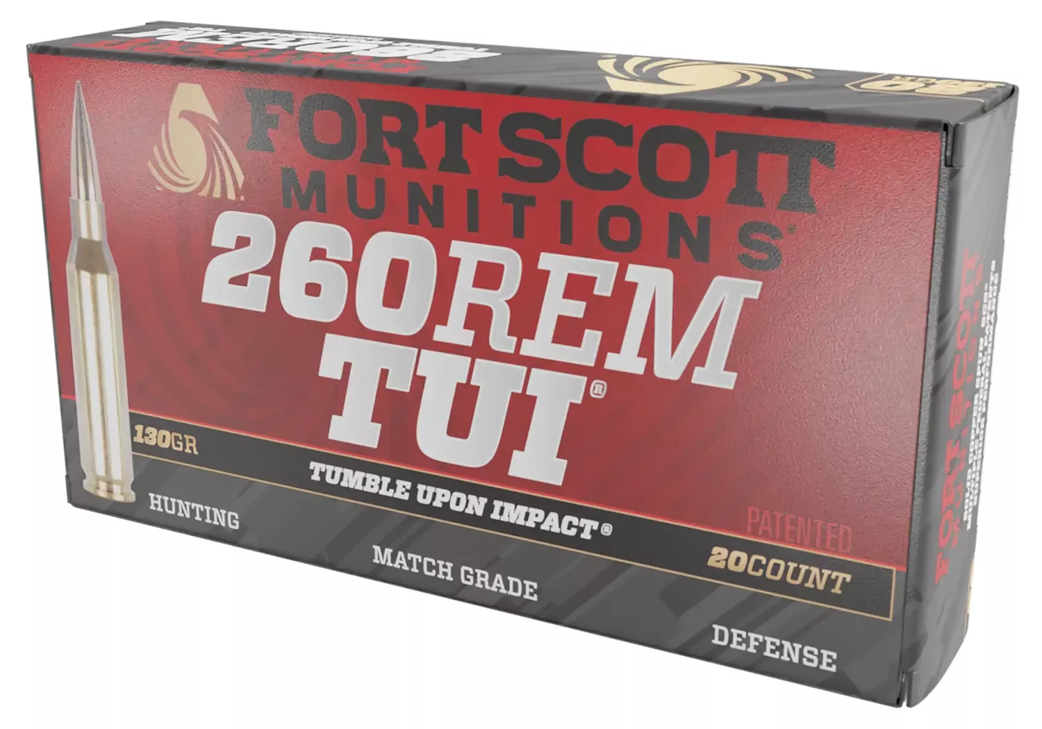 Fort Scott Munitions .260 Remington 130 gr, 20-Round Box